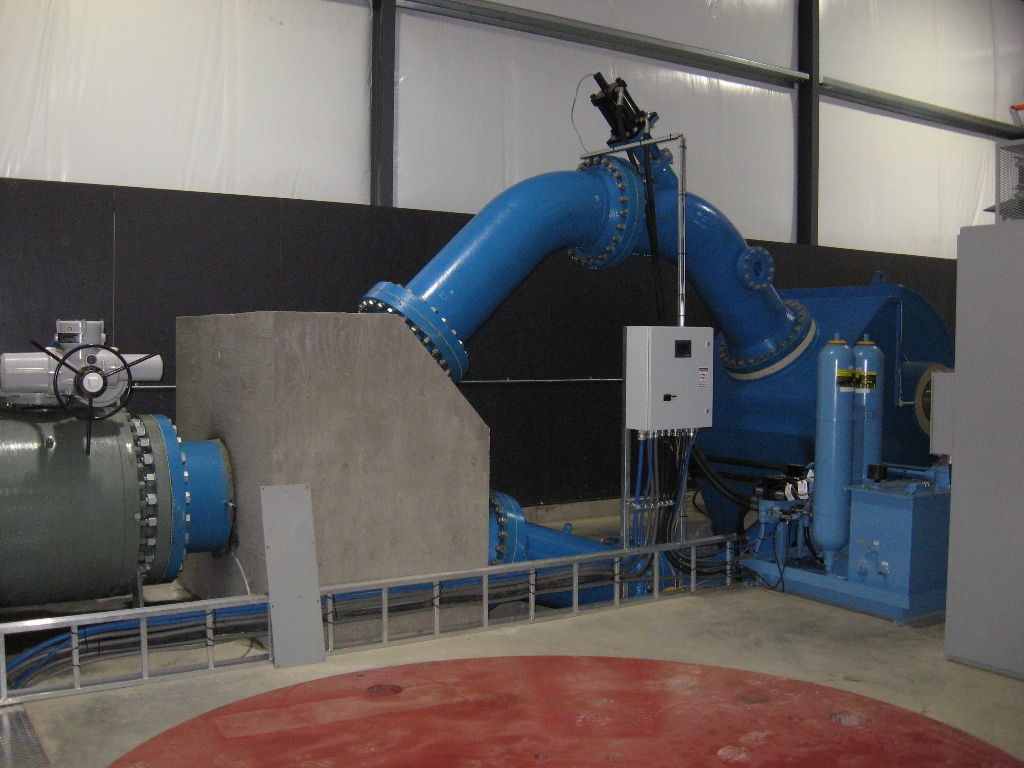 Castle Creek Pelton Hydro Turbine