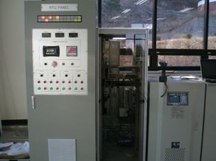 Control Panel for a Vertical Francis Turbine in South Korea