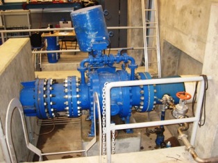 Pelton Hydro Turbine Inlet Valve in Klemtu, BC