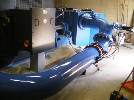 Turgo Hydro Turbine Generator in California